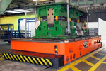 Система смены штампов RWS с направляющими рельсового типа для штампов весом до 40 тонн